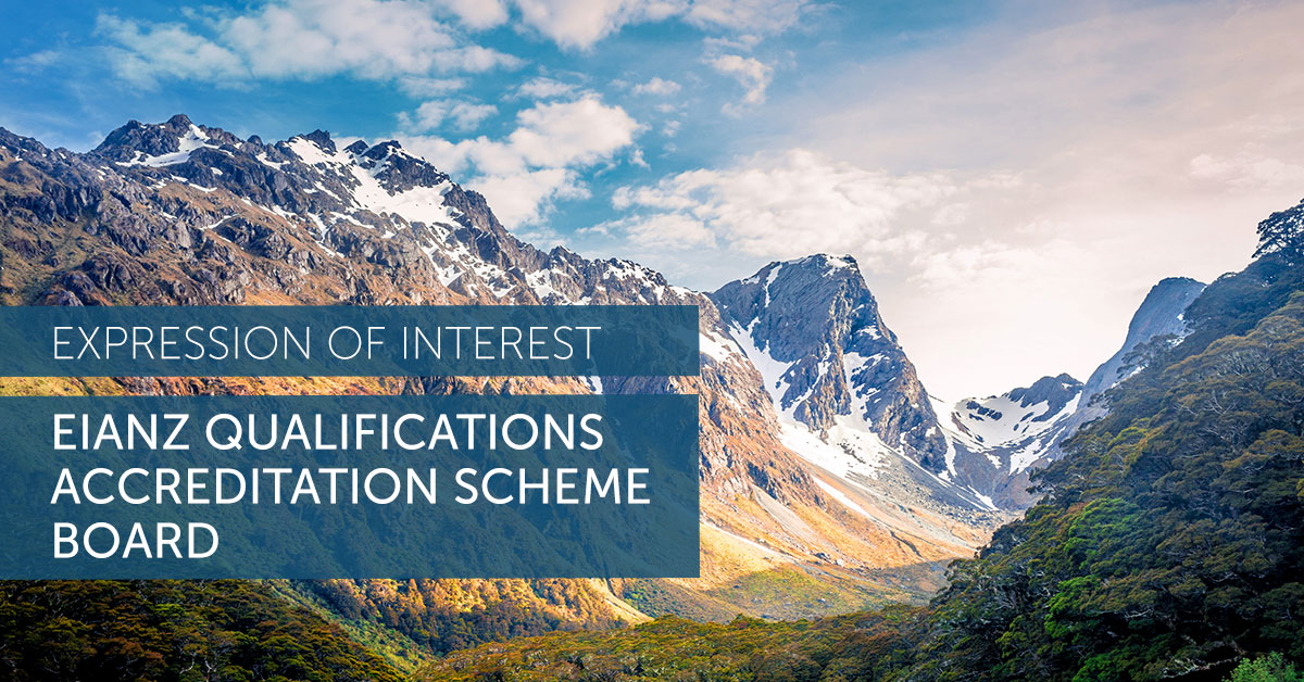 Expressions Of Interest | EIANZ Qualifications Accreditation Scheme Board